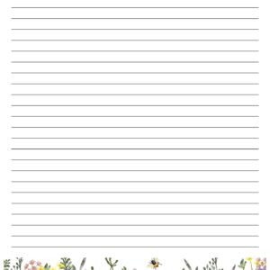 A5 Wildflower “To Do” Notepad