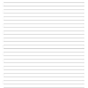 A5 “My Notes” Star Notepad